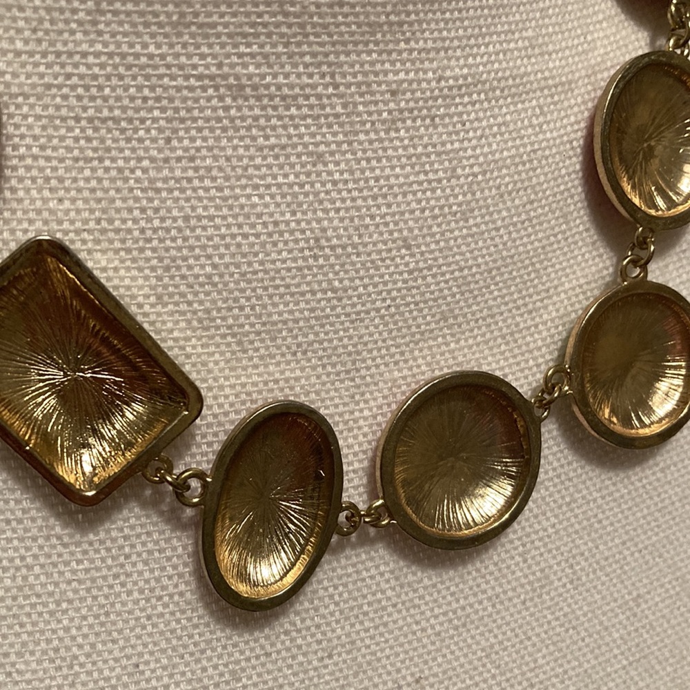 Multicolor Statement Necklace - image 7